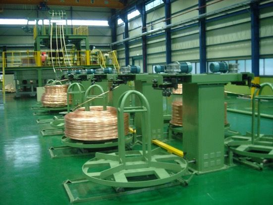 6000 tons Up-casting machine f1